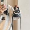 Mini Bag Wave Point Bucket Bag  New Fashion Popular Handbag Women's Bag PU Material Feel Excellent Lovely Design
