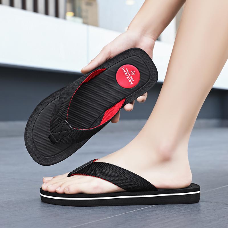 Fashion Beach Flip Flops Men Indoor Outdoor Slippers Summer Beach Sandals Male Soft EVA Sandals Summer Footwear 2025 New