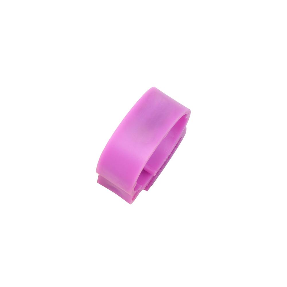 Chicken feet ring adjustable size poultry legs without digital label buckle 7-color plastic duck and goose farm equipment 140pcs