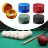 Pool Cue Chalk Holder Case Lightweight Aluminum Alloy Mini Chalk Tip Container for Billiards Table Supplies