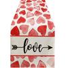 Elegant Tablecloth Table Cover with Easy Cleaning for Valentine's Day Celebration Perfect for Memorable Evening