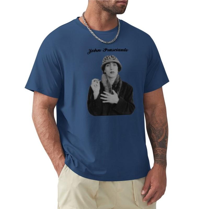 John Frusciante Niandra Lades TShirt sweat shirts sports fan tshirts tops oversized t shirt men S