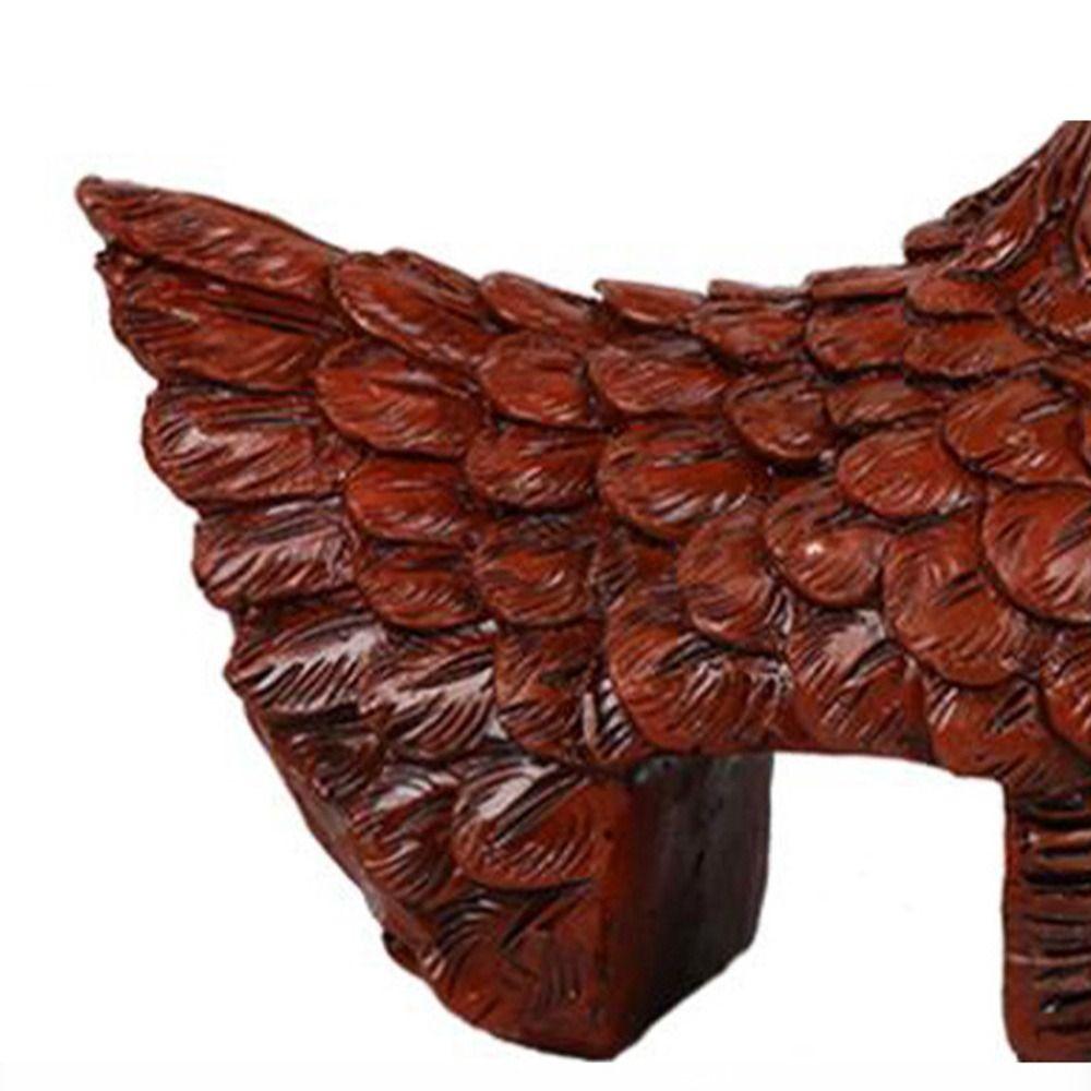 Multicolor Cartoon Chicken Figurines DIY Chicken Statue Creative Fence Decoration  Indoor Outdoor