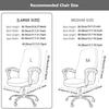 1PC Office Stretch Spandex Chair Covers Anti-dirty Computer Seat Chair Cover Removable Office Seat Chair Slipcovers