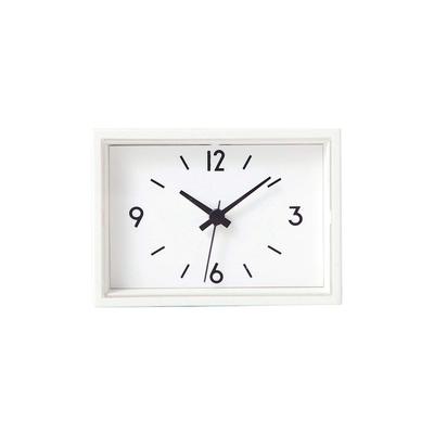 Station Table Clock 37494312 Small Clock/Mini (with magnet)/White
