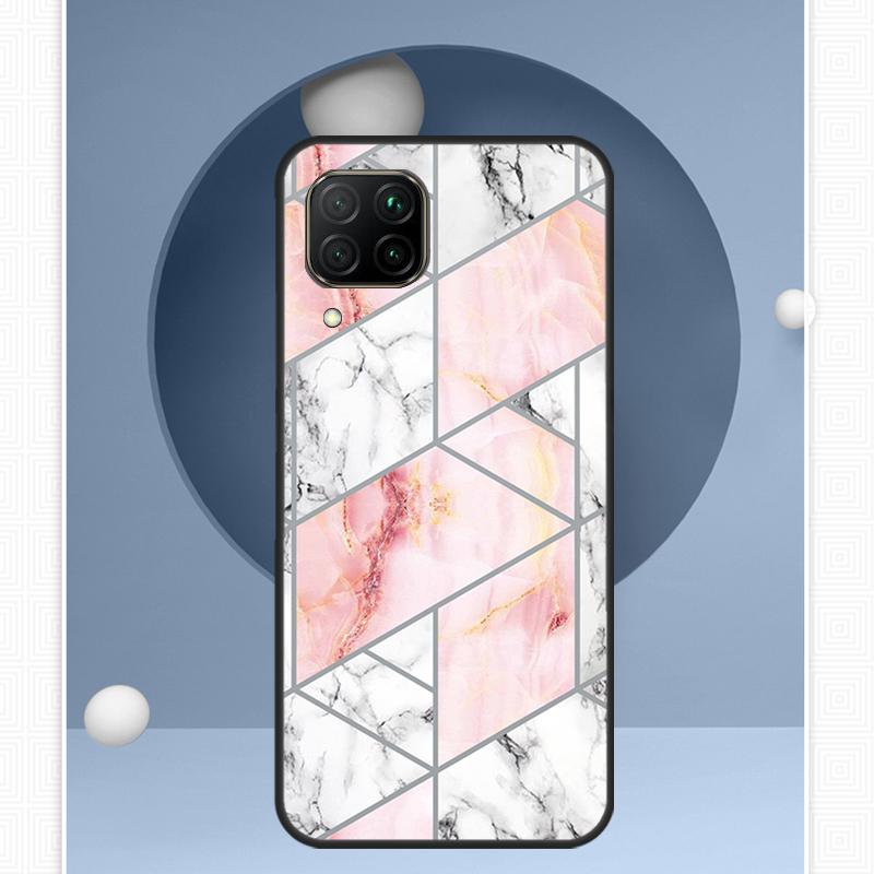 Marble Geometric For Huawei P30 P60 Pro P20 P40 Lite Nova 9 10 SE 12s 12i 11i 8i Y91 Y60 Y70 Y72 Y90 Y61 Case