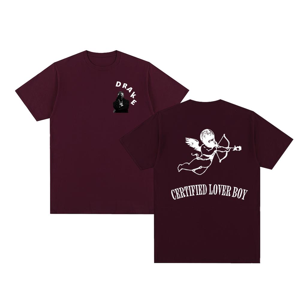 Drake Certified Lover Boy Album Vintage Tshirt Rapper Hip Hop Fashion Cotton Men T shirt New Tee Tshirt Womens Tops