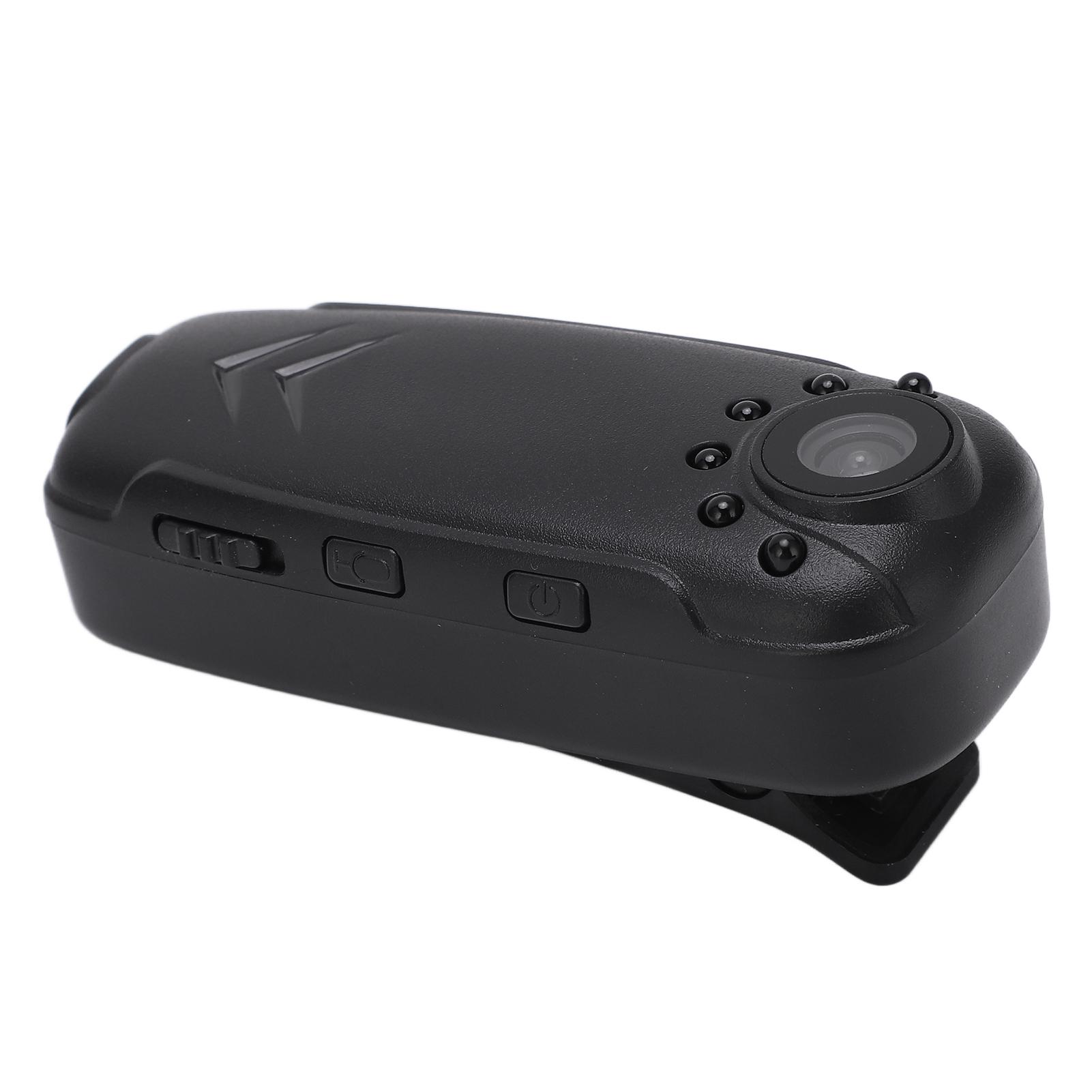 

Mini Body Camera Portable 1080P HD Sports DVR Video Recorder Night Vision 125 degrees Clip Camcorder Wearable DC 5V