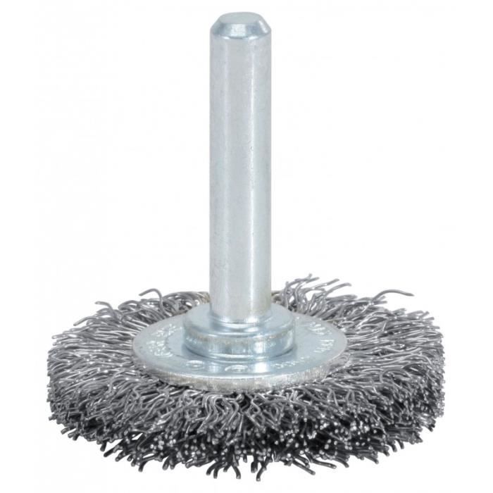 KS TOOLS 340.0037 Brosse circulaire inox 0,3 mm, Ø 80 mm