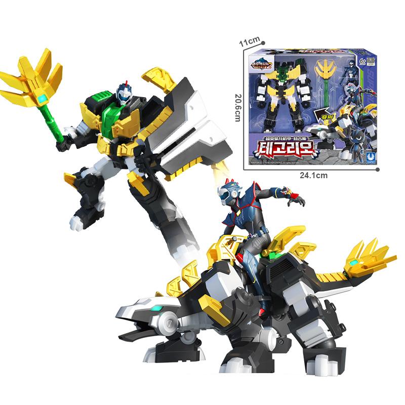 Mini Force 2 Super Dino Power Transformační robotické hračky Akční figurky MiniForce X Simulace zvířat Deformace Dinosauří hračka