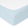 Premium jersey fitted sheet 90x200, 100x200x20, light blue_24, Matex