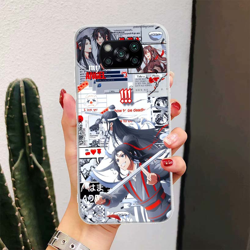 Mo Dao Zu Shi MDZS Manga For Xiaomi Poco X7 X6 X5 X4 Nfc F7 Ultra F6 F5 Pro Phone Case F4 Gt F3 M6 M5 M4 M3 5G Fundas Cover Coqu