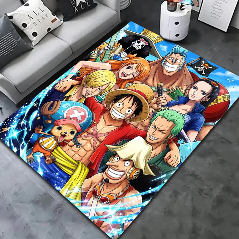 One Piece Art Carpet Rug For Living Room Bedroom Home Sofa Decoration Kids Play Nonslip Floor Mat
