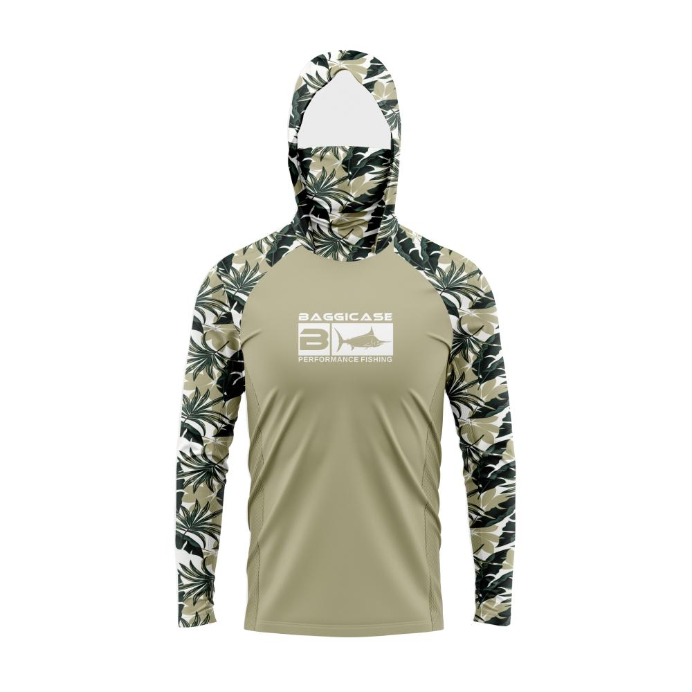 Fishing Clothes Summer Outdoor Fishing Sportswear Hooded Mask Sunscreen Quick-drying Breathable Fishing Clothes