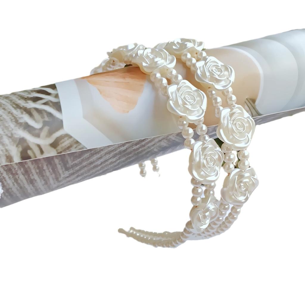 Hairbands for Women, Summer Headbands, Summer Hairpins, Internet Famous, High-end, Versatile, French Retro Hair Tie Headpiece