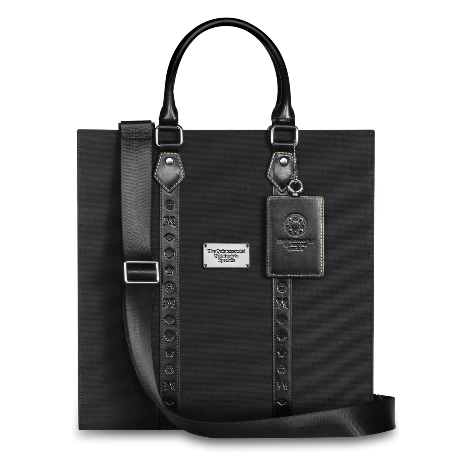 TV Special Quintessential 5th Anniversary Ballistic Nylon Tote Bag [FANTASY NAVI]  The Quintuplets  (Ichika Nakano) чёрный