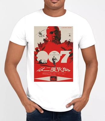 007 JAMES BOND Tričko Všechny velikosti Retro cool Film TV Film Dárek Táta Tričko Unisex Tričko