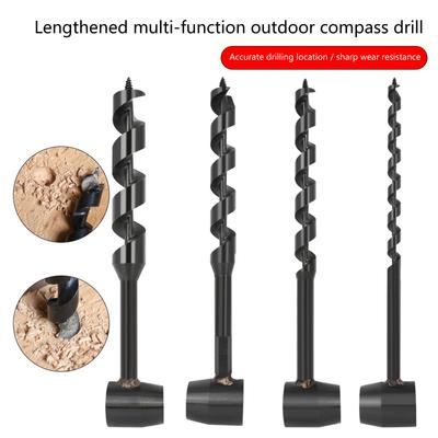 Hochleistungsstahl Handbohrer Holzbohrer Bushcraft Bohrer Werkzeuge für Camping Unterkunftsbau,Holzbearbeitung,Einfaches Bohren von Holz