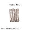 10pcs Watch Spring Precision Small Spring Strap Button Springs Wire Diameter 0.12-0.15MM