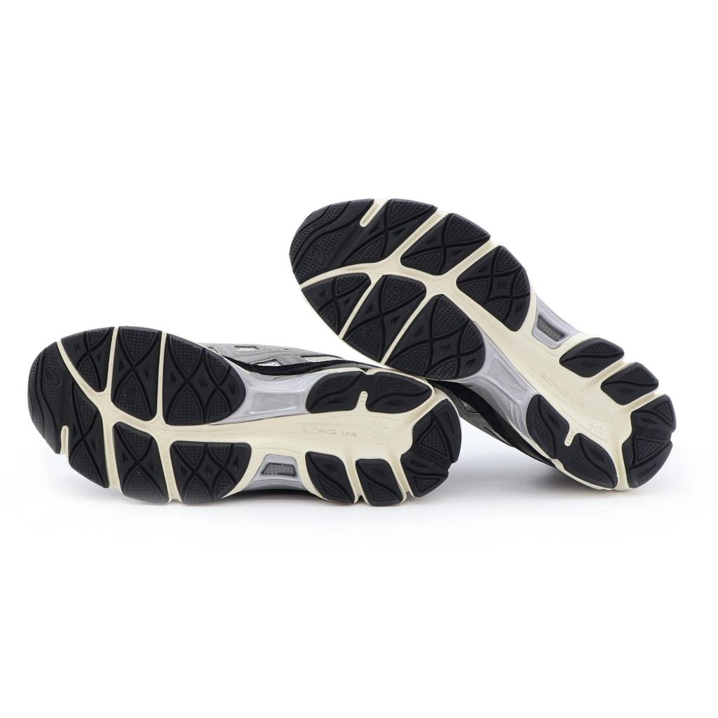 1201A789-750 Asics Gel-NYC Marfim Argila Cinza Branco Bege Preto Cinza Escuro (Masculino)