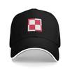 Rundes Abzeichen der polnischen Luftwaffe Poolparty Baseballkappen für Damen Druck Damen Strand Sonnenhut Hip Hop Trucker Cap