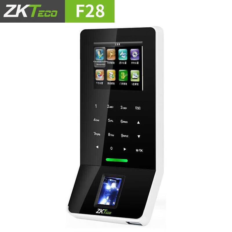 ZKTECO F28 Биометрический терминал контроля доступа и учета рабочего времени, вилка CN (адаптер в комплекте)