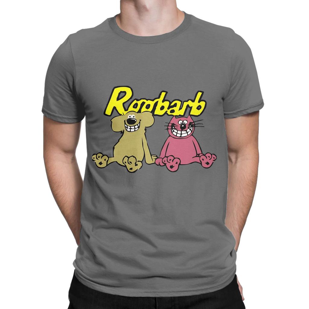 Roobard Ccustard Essential Novelty Graphic 100 Cotton Tshirt Roobarb And Ccustard Tees Tops For Unisex