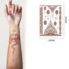 Beauty Sticker Brown Red Tattoo Sticker Waterproof Lace Tattoo Sticker Tattoo