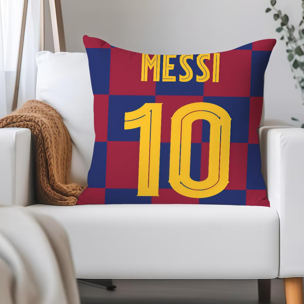 Fußballspieler L-lionel M-messi Kissenbezug Anwendbarer Bereich Für Gästezimmer Innenräume Autos Büro Hausdekoration