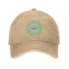 Aladdin Genie's Lamp Teal Mandala Casual Baseball Cap  Outdoor Gym Hip Hop Hats Summer Unisex-Teens y2k Retro Snapback Cap
