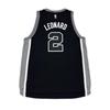 Adidas X NBA Collaboration Spurs Leonard Fashionable Versatile Number 2 Print Fan Edition Sleeveless Basketball Jersey Unisex Jersey 7470A-3HX-K91585