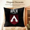 Game AApex Legends Cushion Cover Natural Linen Organic Fabric DoubleSided Printing Sofa Home Decor Gift Pillow Case