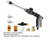 Car Cleaning Pressure Washer Metal Extension Pole Adjustable Nozzle Garden Faucet Pressure