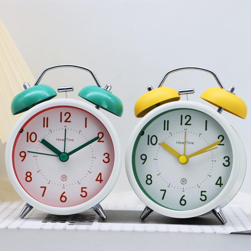 Super Loud Sound Small Alarm Clock for Students To Wake Up, Powerful Girl and Child Wake-up Artifact Boy Alarm Clock