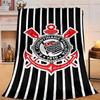 1PC Football Club Emblem Flannel Blanket Gift, Suitable for Both Men And Women, Soft Ideal for Beds And Sofa, Birthday Or Christmas Gift