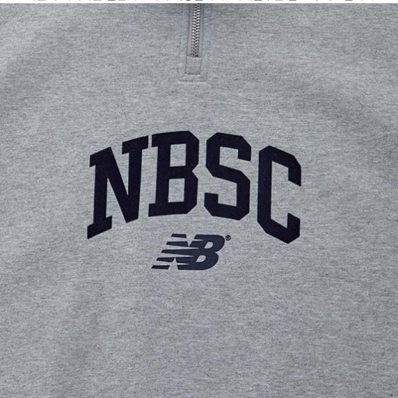 New Balance Half Club New Balance New Balance Universal Varsity Half Zip Up Sweatshirt Nbncd13