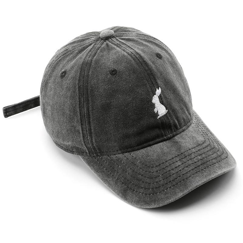 Women's Washed and Embroidered Baseball Cap, Suitable for Outdoor Activities, Providing Sun Protection and Shade