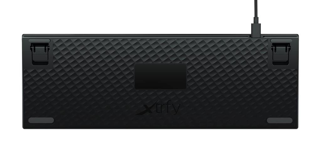 Xtrfy K5 Compact RGB Mechanical Gaming Keyboard US Layout 67 Keys Hot Swap Strip Super Scan Lubricated PCB Mount Distributor Guaranteed 701322 65%