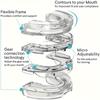 Anti-Snoring Mouth Guard, Adjustable Mouthpiece - Night Time Teeth Mouthguard & Sleeping Bite Guard for Bruxism and Stop Snoring