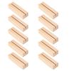 10 PCS Wooden Place Card Holders Wood Table Number Stands Picture Holder Acrylic Sign Holders for Wedding Dinner Party