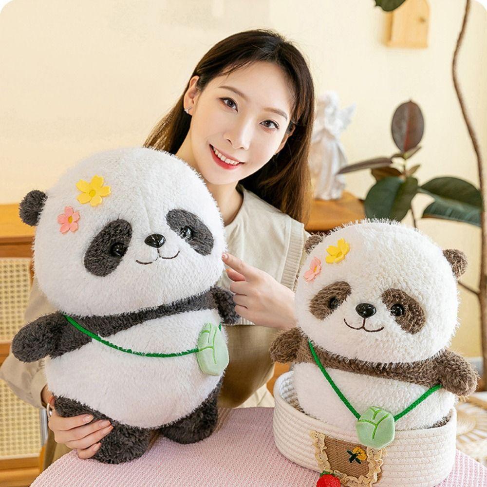 Soft Zongzi Panda Plush Doll PP Cotton Zongzi Panda Stuffed Toy  Children Girl