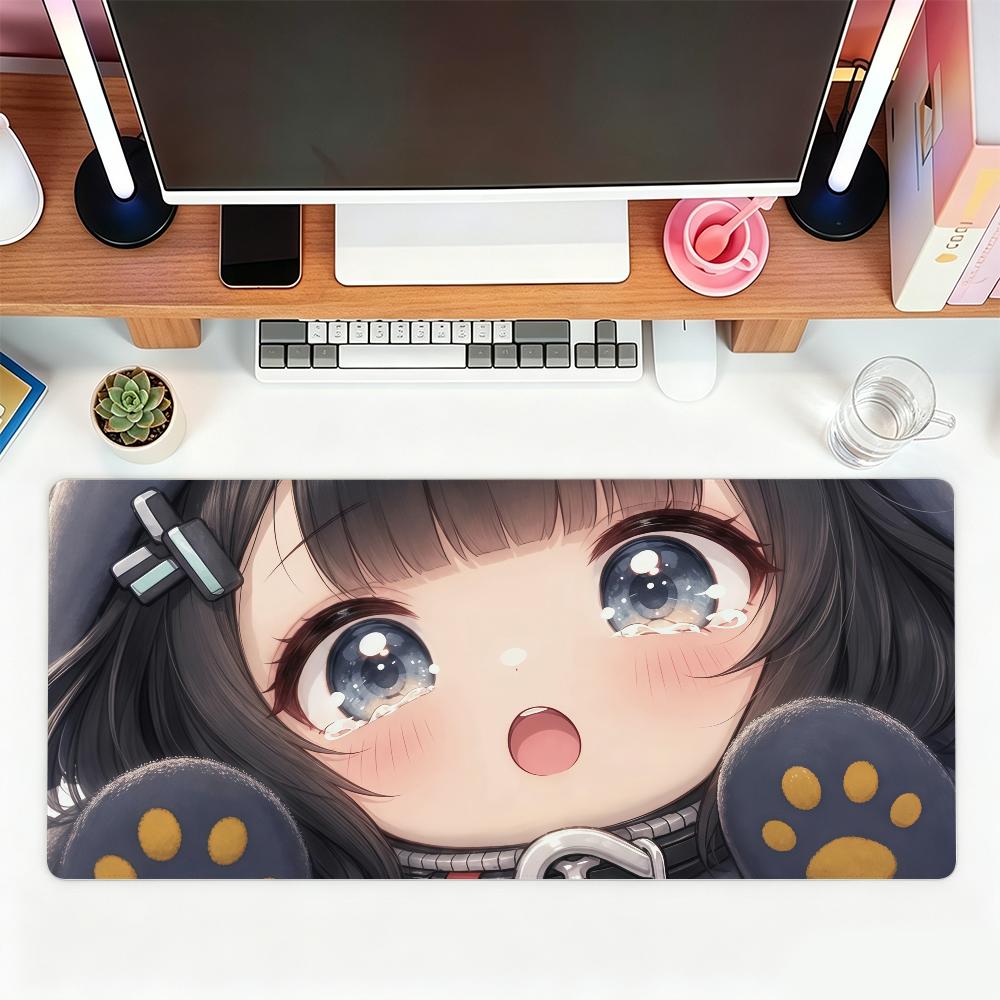 Tappetino Mouse Carino Gugu Gaga Per Ufficio Gaming E Tastiere Antiscivolo Grande Impermeabile