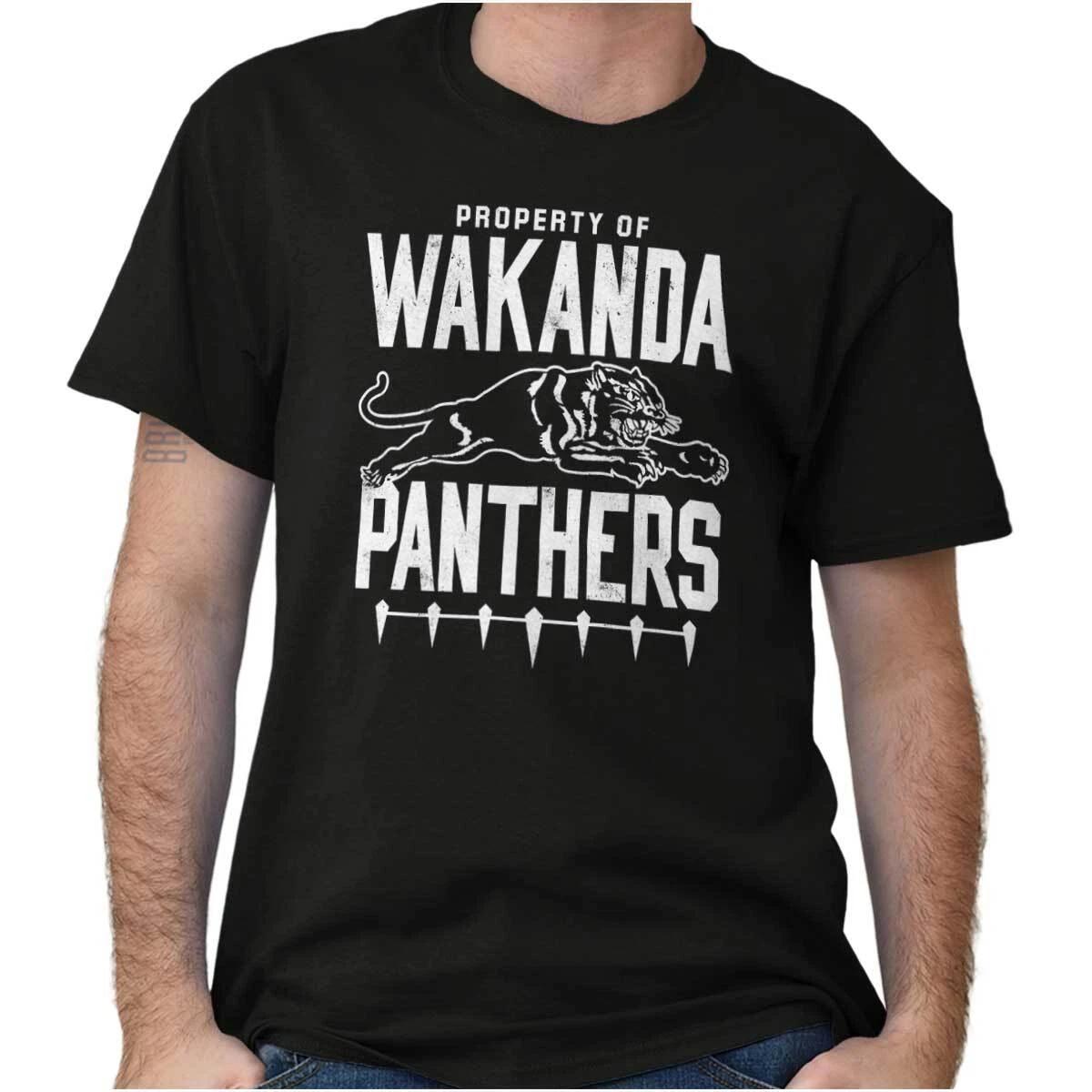 Property of Panthers Comic Book Superhero Womens or Mens Crewneck T Shirt Tee XXXXL