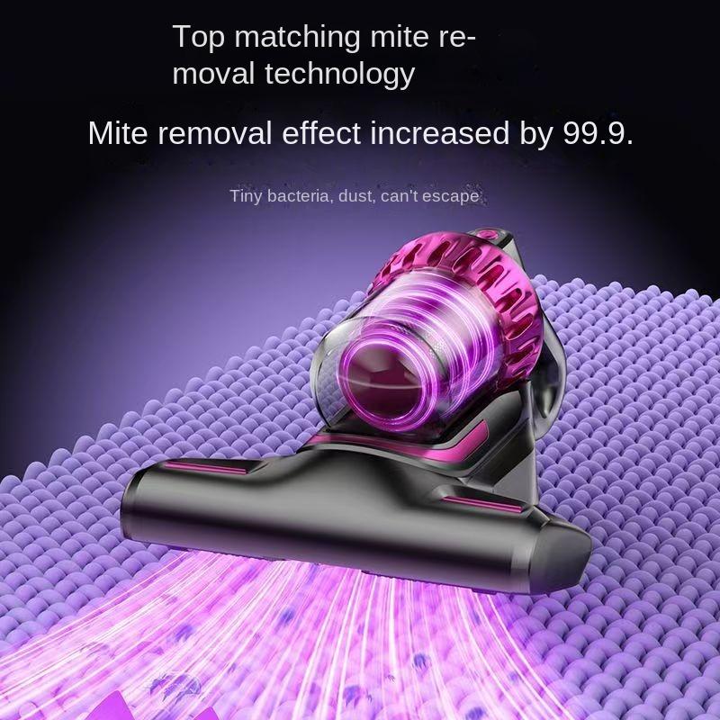 1PC Household Vacuum Sofa Cleaning Floor Large Suction Wireless Hand-held Bed Duster, Rod Vacuum, Three Assembly Modes