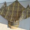 Contrasting Color Retro Plaid Sun Hat Adjustable Retro Plaid Turban Hat  Leisure Wear