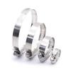 1PCS Hose Clamp 6-12 13-19 21-44 27-51 33-57 52-76 65-89 78-101 91-114mm Stainless Steel Pipe Clip Adjustable Screw Worm Drive
