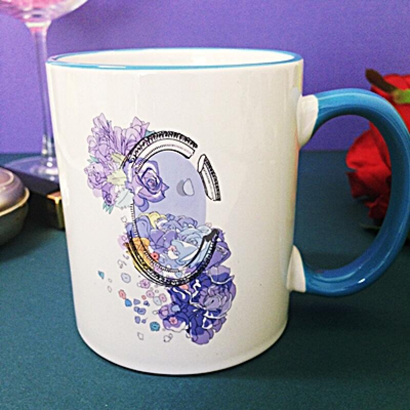 

Flower and Mirror Mug