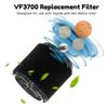 2Pcs Household HEPA Filter Set Replacement for VF3700 WS0301VA WS0400DE WS14045 Handheld Vacuum Cleaning Strong Suction