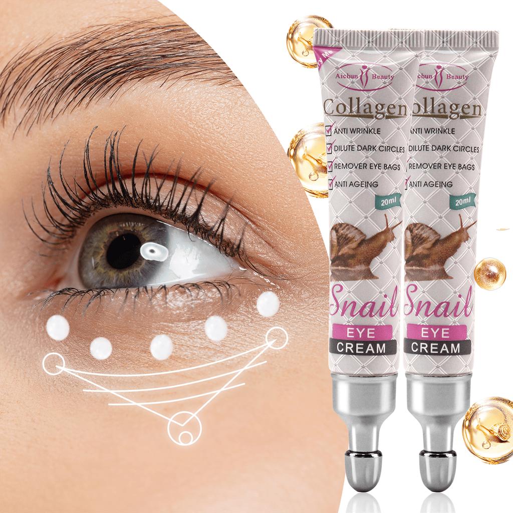 1PC Eye Cream, 20ML Snail Eye Cream, Containing Collagen Ingredients, Reduces Dark Circles And Eye L