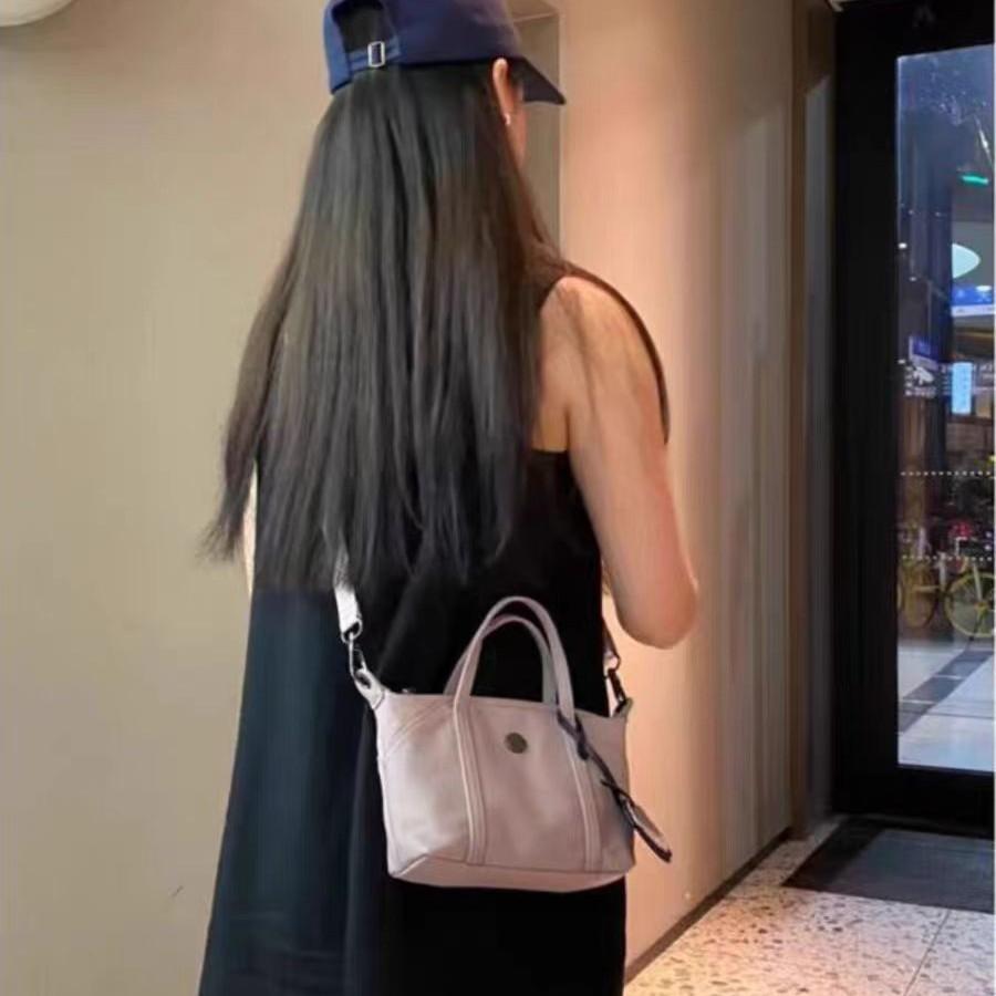 Mini tote new fashionable versatile small bag nylon shoulder portable messenger bag dumpling bag women